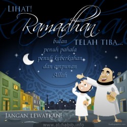Lihat! Ramadhan telah tiba...