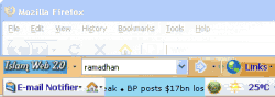 Islam Web 2.0 Toolbar Look Islam Web 2.0 Toolbar Look
