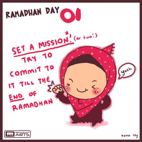 Kartun Lucu Hikmah Ramadhan – 10 Hari Pertama  Blog Alhabib