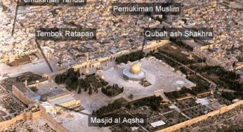 Foto Gua di Bawah Batu Isra’ Mi’raj Nabi Muhammad