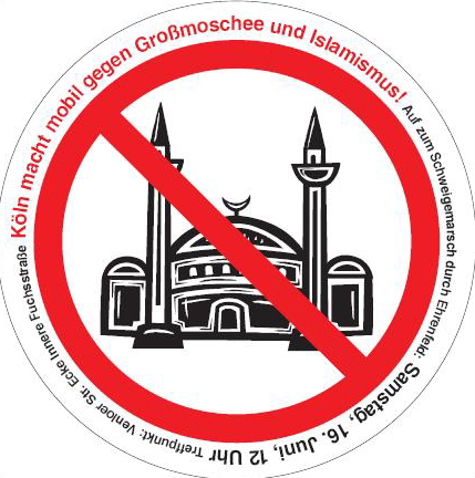 Poster Anti-Islam di Jerman