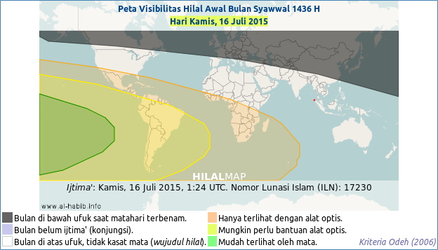 Kapan 1 Syawal 1436 H atau Idul Fitri 2015? - Blog Alhabib