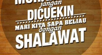 Gambar: Kata Mutiara tentang Shalawat Nabi