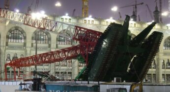 Mecca crane collapse: 107 dead at Masjidil Haram