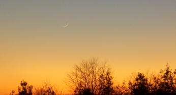 Photos of Crescent Moon of Safar 1437 AH