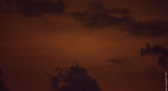 Foto: Hilal Bulan Rajab 1437 H