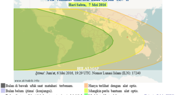 Kapan Bulan Sya’ban 1437 H (2016) Dimulai?