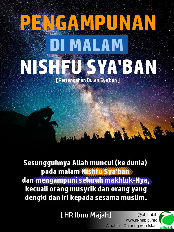 Gambar Mutiara Islam: Pengampunan di Malam Nishfu Sya'an.