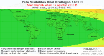 Kapan 1 Dzulhijjah 1439 H (2018 M) Dimulai?