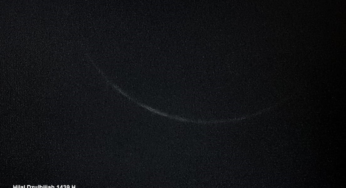 Foto-foto Bulan Sabit (Hilal) 1 Dzulhijjah 1439 H