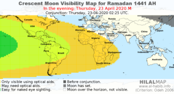 When Does 1 Ramadan 1441 AH (2020 AD) Start?