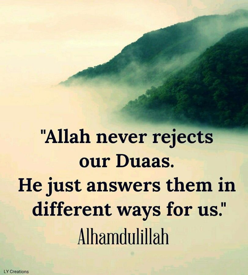 Allah always answer our dua.