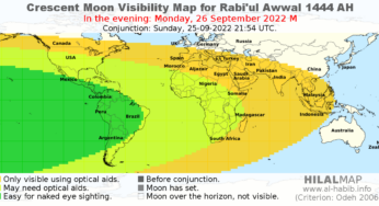 When Does 1 Rabiul Awwal 1444 AH Start?