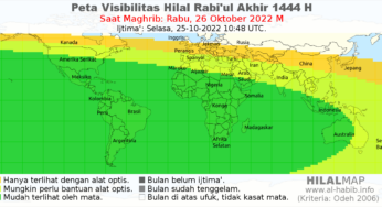 Kapan 1 Rabi’ul Akhir 1444 H (2022 M) Dimulai?