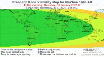 When is 1 Sha’ban 1446 AH?
