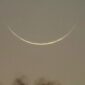 Crescent moon photo of 1 Ramadan 1446 AH taken on Friday evening, 28 February 2025 from Mexico (Moises Duran).